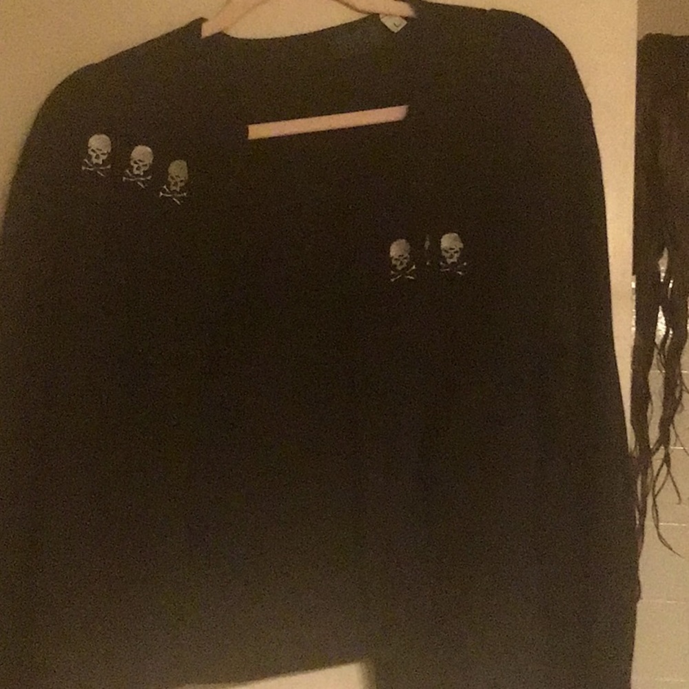 Vintage HT skull cardigan